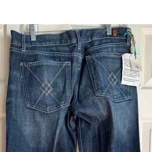 7 For All Mankind Pink Diamond Pocket